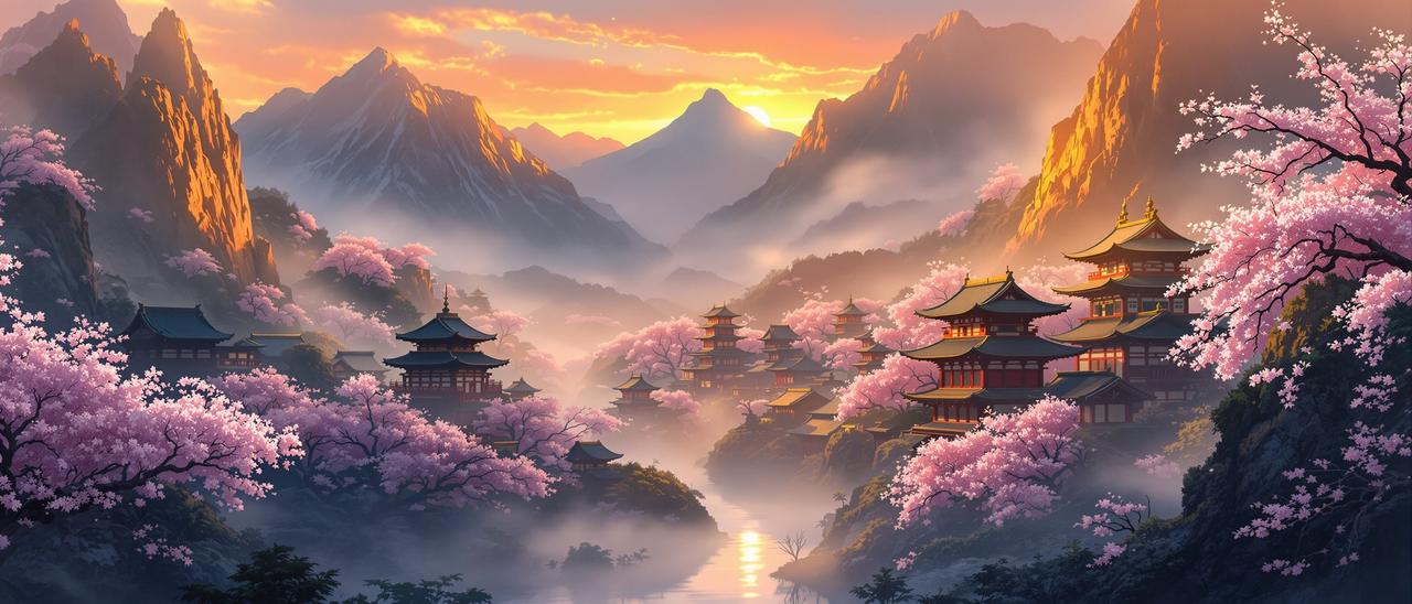 鬼灭之刃 锻刀村篇 横幅背景